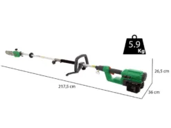 Ribimex PRBAT20-4EN1SB - Decespugliatore Multifunzione A Batteria - 40V - 4Ah -Cura Del Giardino ribimex prbat20 4en1sb decespugliatore multifunzione a batteria 40v 4ah decespugliatore multifunzione a batteria ribimex prbat20 4en1sb 36411 8 1662386067 IMG 6315ff93b0968