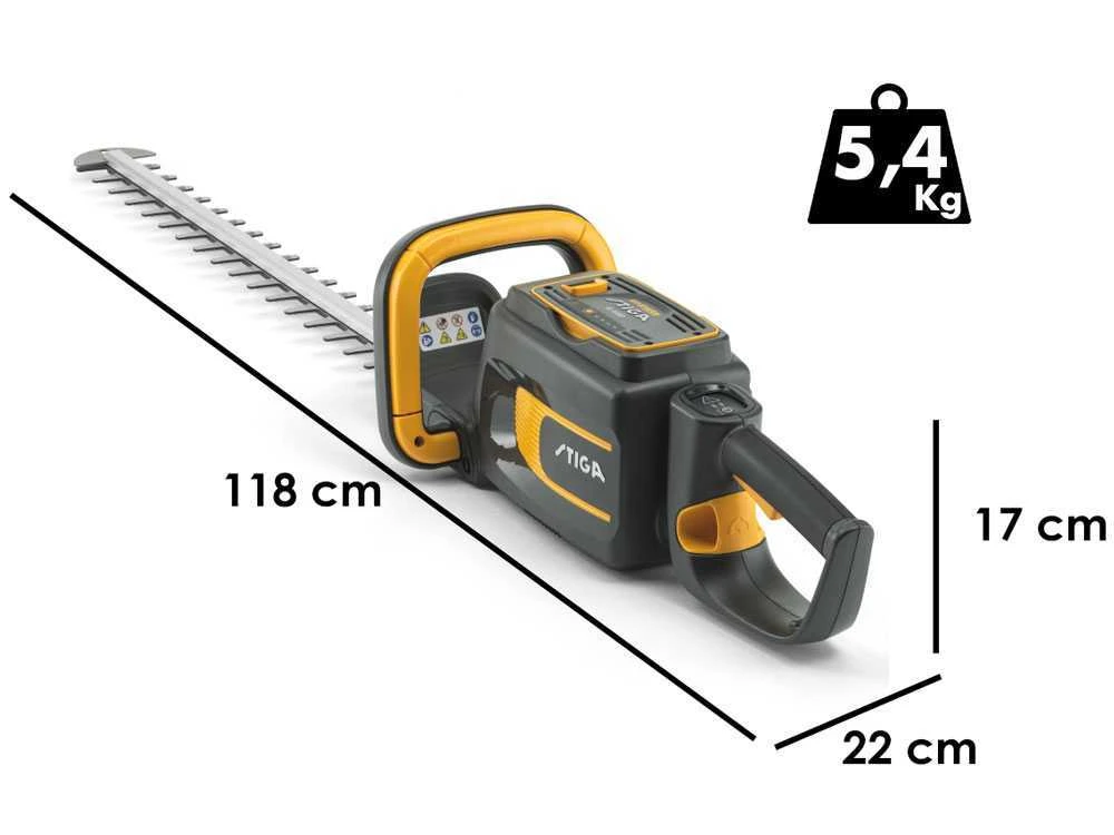 Stiga HT 700e - Tagliasiepi A Batteria - 48V 2Ah - immagine 2