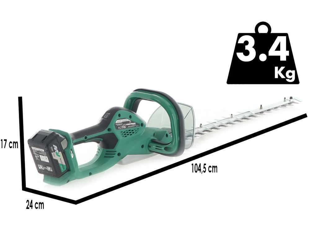 Tagliasiepi A Batteria Standard HIKOKI CH3656DA - 36V - SENZA BATTERIE E CARICABATTERIE 3 Tagliasiepi A Batteria Standard HIKOKI CH3656DA - 36V - SENZA BATTERIE E CARICABATTERIE - immagine 3