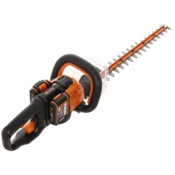 Tagliasiepi Elettrico A Batteria Worx WG284E - 2 Batterie 2x20V 2Ah - Lama 60 Cm In Acciaio
