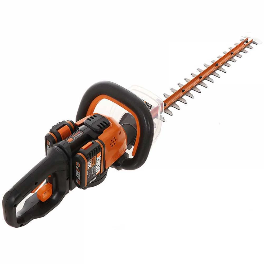 Tagliasiepi Elettrico A Batteria Worx WG284E - 2 Batterie 2x20V 2Ah - Lama 60 Cm In Acciaio 1 Tagliasiepi Elettrico A Batteria Worx WG284E - 2 Batterie 2x20V 2Ah - Lama 60 Cm In Acciaio