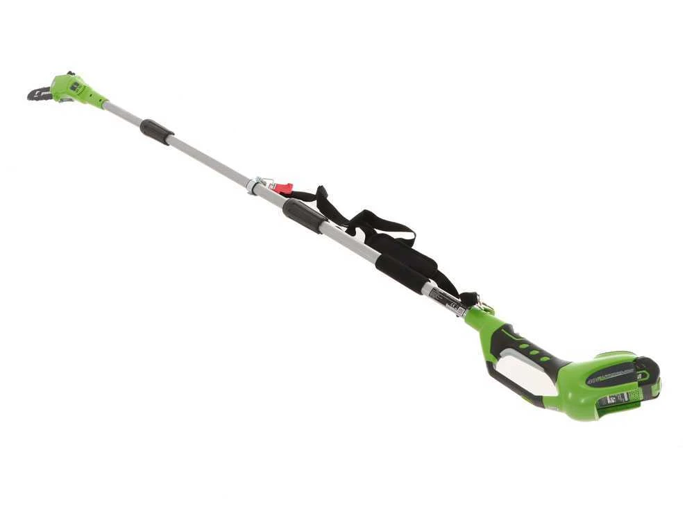 Tagliasiepi/Potatore Su Asta Di Prolunga Elettrico Orientabile Greenworks - SENZA BATTERIA E CARICABATTERIA 12 Tagliasiepi/Potatore Su Asta Di Prolunga Elettrico Orientabile Greenworks - SENZA BATTERIA E CARICABATTERIA - immagine 12