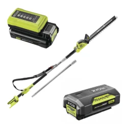 Tagliasiepi Su Asta Di Prolunga A Batteria RYOBI RY36PHT50A-0 36V - 2Ah - Lama Da 50cm